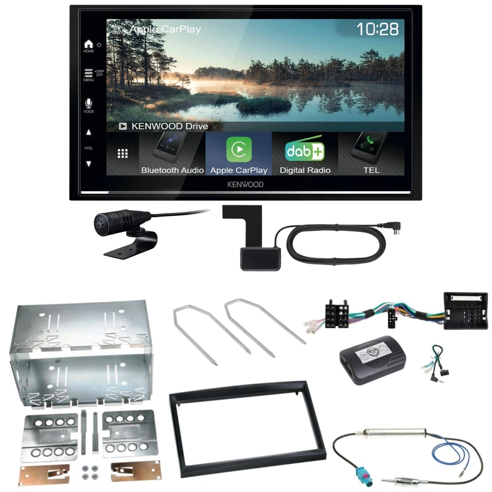 Kenwood DMX7722DABS Android Auto Einbauset für Citroen C2 C3 Berlingo Jumpy - Bild 1 von 1
