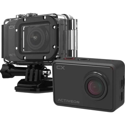 New Activeon CX Action Camera Black Full HD 5.0 Megapixel Waterproof WiFi  NIB - Image 1 of 4