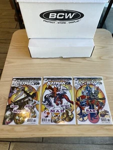 Blackest Night: Batman #1 - 3 Varianten, Verbindungshüllen. DC Comics 2010 - Bild 1 von 4