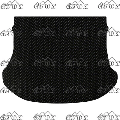 FITS VOLVO S40 BOOT 2004 TO 2012 FULLY TAILORED BLACK RUBBER CAR BOOT LINER MAT — 第 1/4 张图片