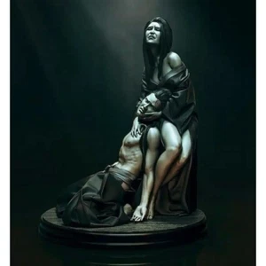 1/35 - 1/12 3D Print Model Kit Asian Beautiful Girl & Man Miniature Unpainted - Picture 1 of 8