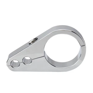 1-1/4" Handlebar Dual Throttle Clutch Cable Brake Line Clamp for Harley Can-Am - Picture 1 of 8