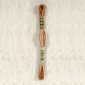 DMC Variegated Stranded Cotton - 105 - Tan/Brown - Picture 1 of 1