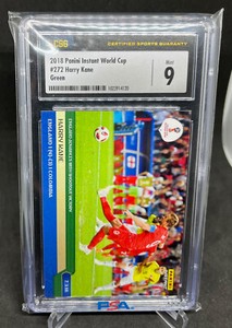 2018 Panini Instant Wold Cup HARRY KANE #272 Green Parallel #'d 9/10 CSG 9!