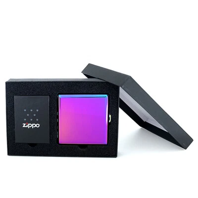 ZIPPO Geschenkset mit Zigarettenetui Rainbow - Bild 1 von 4