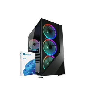 Windows 11 Gaming PC - Intel Core i5 10400F - 16GB RAM 512GB SSD - GTX 1650 4GB - Bild 1 von 5