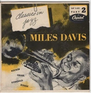 Miles Davis - Classics In Jazz Part 2 45 EP w/ PS - Foto 1 di 24