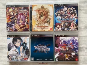 SONY PS3  Koihime & Blade Arcus & Battle Fantasi  Phantom Aqua Pazza Under Night - Picture 1 of 14