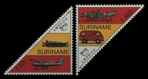 Surinam 1994 - Mi-N.o 1495-1496 ** - Estampillada sin montar o nunca montada - Transporte postal - Imagen 1 de 1
