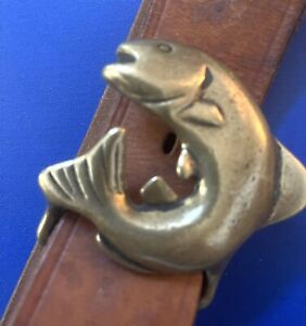 Jumping Trout Buckle & Belt