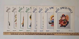 KONVOLUT 8 Ann Spiess Mills ENGEL Volkskunst gezählt Kreuzstichmuster Nr. 1 - 8 - Bild 1 von 9