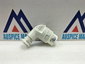 GEWISS GW 60 144 90° PLUG - IP44 - 2P 32A 20-25 e 40-50V WHITE-10H - Picture 1 of 7