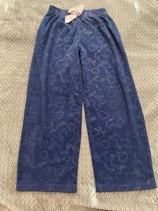 Girls Fleece Pajama Pants - size M (7/8) - Picture 1 of 5