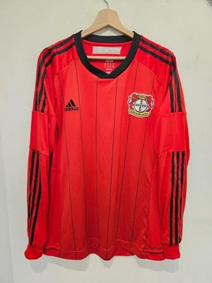 ADIDAS BAYER LEVERKUSEN 04 2012 SIZE L / XL LONGSLEEVE JERSEY TRIKOT FOOTBALL - Bild 1 von 4