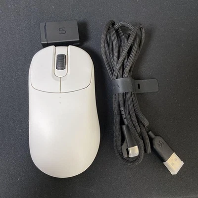 VAXEE ZYGEN NP‑01S Wireless 4K Gaming Mouse White Used - Image 1 of 2