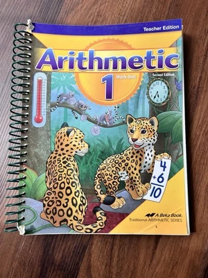 Abeka Arithmetic 1st Grade Work-Text Teacher Key 2nd Edition - Image 1 of 4