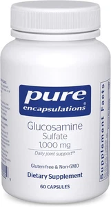 Sulfato de glucosamina Pure Encapsulations 1.000 mg | 60 unidades (paquete de 1)  - Imagen 1 de 7