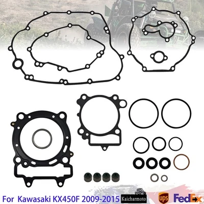 Juego completo de juntas superior e inferior del motor para Kawasaki KX450F 2009-2015 nuevo  Foto 1 de 4