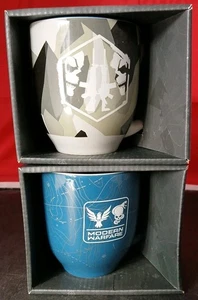 Call Of Duty Modern Warfare Battle & Maps Set Of Two Mugs - Picture 1 of 7