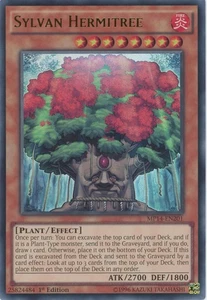 Yugioh Sylvan Hermitree MP14-EN201 Ultra Rare 1st Edition NM - Picture 1 of 1