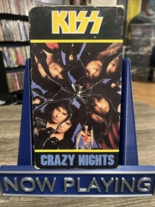 Vintage Kiss "Crazy Nights" (VHS, 1988) - Bild 1 von 3