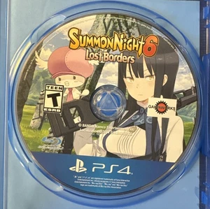 Summon Night 6 Lost Borders | Sony Playstation 4 PS4 2020 US | Video Game & Case - Picture 1 of 3