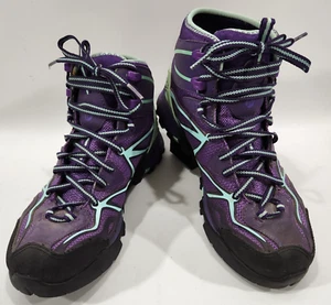 Merrell Capra Damen Wanderschuhe Lila Größe 7,5 Mid Gore-Tex Wasserdicht J64974 - Bild 1 von 12