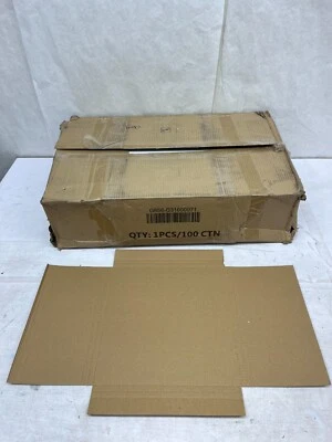 100 Pack Vinyl Album Mailer Boxes G666-G31000071 12.5"x12.5"x1" AM35 - Image 1 of 3