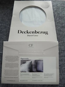 Christian Fischbacher Bettwäsche PAPERWORKS 135 X 200 CM 65 /100 CM NEU - Bild 1 von 8