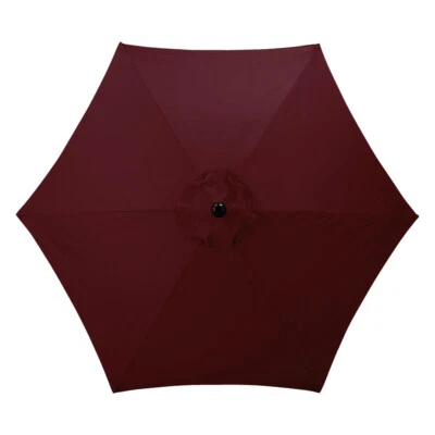 Capa de reposição para guarda-chuva de pátio 9/10 pés parte superior 6 nervuras 8 nervuras (SOMENTE DOSSEL) - Imagem 1 de 4