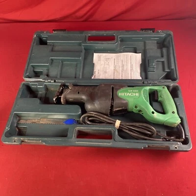 Hitachi (CR13V) Corded 5” Reciprocating Saw W/Hard Case, Blade & Manual - Image 1 of 4