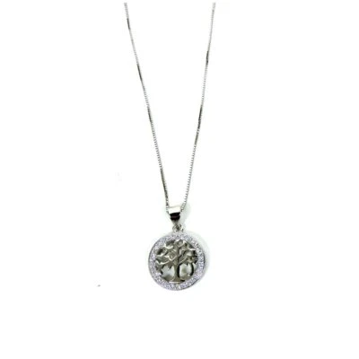 Collana Unoaerre in Argento 925 con Ciondolo Albero della Vita by Immagini - Immagine 1 di 4