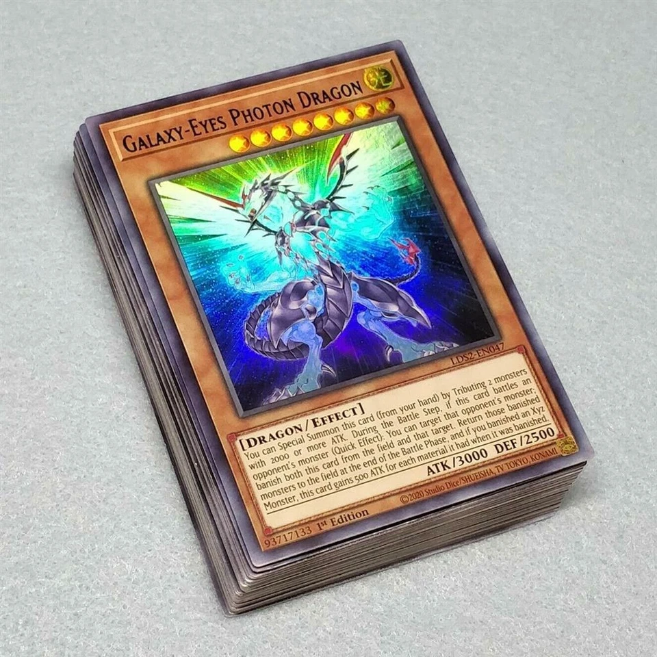 Yugioh ZEXAL Kite Tenjo 44 Card Deck Neo Galaxy Eyes Photon Dragon + Bonus Gift - Image 1 of 1
