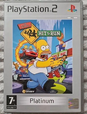 The Simpsons: Hit & Run Playstation 2 Platinum - PAL - Image 1 of 4