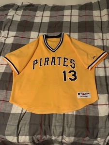 Majestic Pittsburgh Pirates 2004 TBTC #13 John Russell Jersey Gold - Picture 1 of 13