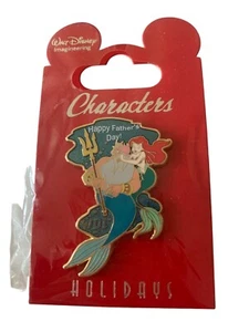 Disney WDI Happy Father's Day! King Triton and Ariel Pin LE 250 - Picture 1 of 3