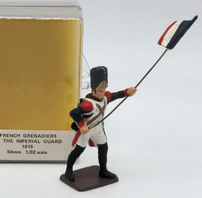 Reeves International Juguete Soldado Granadero Francés Era Napoleónica 1815 1/32 Foto 1 de 4