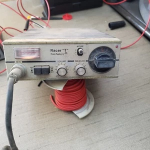 Teaberry RACER "T" CB Radio Mic PA CB ANL Japan Powered VTG PARTS S# 63906011 - Picture 1 of 22
