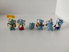 Vintage Kinder Surprise Egg Toys Funny Elephants Fants 90’s Set of 6 Fast P&P