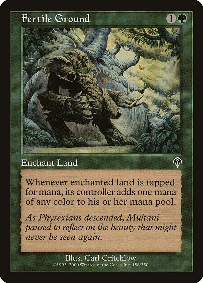 Fertile Ground Invasion - Moderately Played Foil - Image 1 of 1