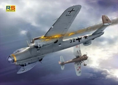 Dornier 17 E 4 Decal Luftwaffe Spain Usa w/ Photo Etched + Resin Parts 1:72 Kit - Immagine 1 di 2