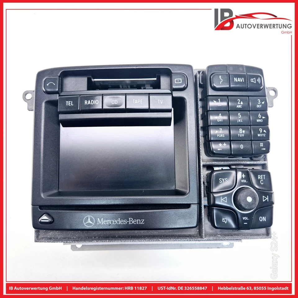 MERCEDES BENZ CLASE S W220 S320 Sistema Navegación Radio CD A2208204889 BOSCH Foto 1 de 4