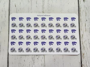 54 College Football Planer Aufkleber - perfekt für jeden Planer, Erin Condren - Bild 1 von 2