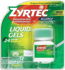 Zyrtec Allergy Treatment (12 Liquid Gels)