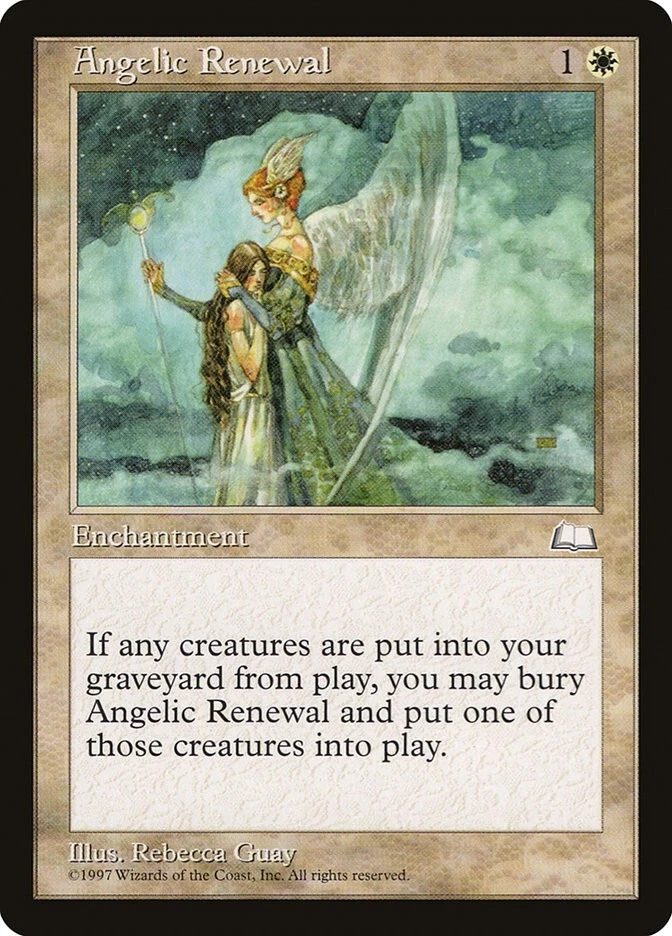Weatherlight Angelic Renewal MTG Magic the Gathering NM - Image 1 of 1