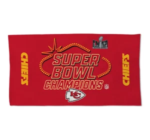 Kansas City Chiefs Super Bowl LVIII Champions Locker Room 22''x42'' Double Towel - Picture 1 of 3