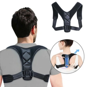 Cinturón corrector de postura unisex ajustable soporte trasero alisador para hombres mujeres - Imagen 1 de 13