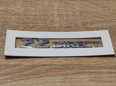 Vauxhall Opel 2.2 directo Vectra C Signum emblema insignia logotipo GM 13221370 - Imagen 1 de 4