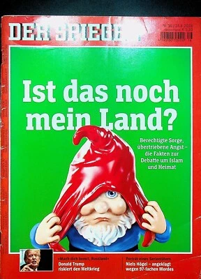 Der Spiegel Magazine April 14 2018 Mike Tyson Mark Zuckerberg Donald Trump - Image 1 of 4