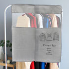  Clothes Dust Bag Clear Garment Care Hanging Bags for Travel Coat Hanger